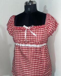 sale🌷Pinterest inspired Red Gingham top 🌸✨