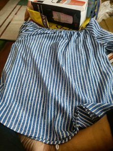 Goddess Striped Tunic Top