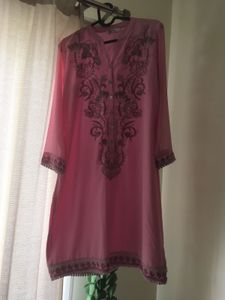 Thread Embroidery Kurti