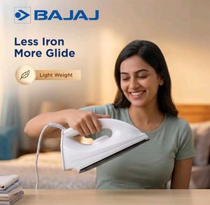 Bajaj Electric Iron 1000W