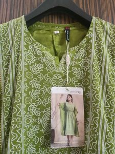 Green Juniper Kaftan Without Belt