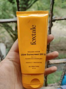 Foxtale Golden Hour Glow Sunscreen SPF 50