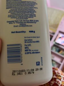Johnson's Baby Powder - 400g