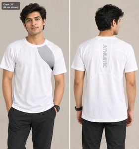 Stylish White Graphic T-shirt