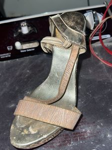 Sparkling Golden Heels