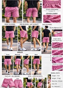 Pink Patterned Levis Relaxed Fit Boxers