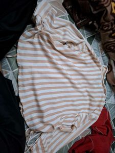 Striped Button-Up Shirt
