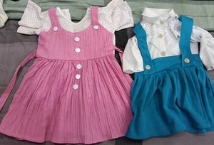 combo set girl dress
