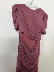 Stylish Ruched Cut-Out short Dress