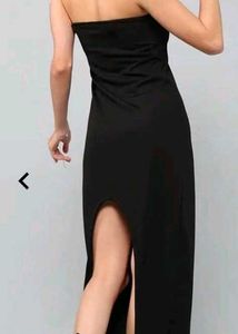 Chic Black Tube Dress
