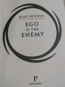 EGO is THE ENEMY