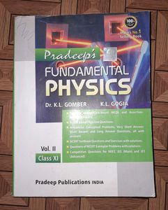 Pradeep's Fundamental Physics Class XI
