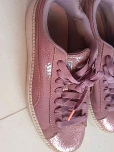 Puma Basket Platform Bling Sneaker