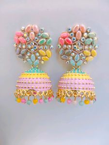 Multicolour Jhumki For Girls/Women