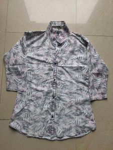 Leaf Print Kurta Set