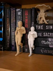 Zipper bookmark and bike reader 3d printed