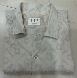 Men's Textured Short Sleeve Shirt