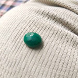5.44 ratti Natural Zambian Panna Stone with lab ce