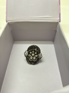 Vintage Floral Statement Ring