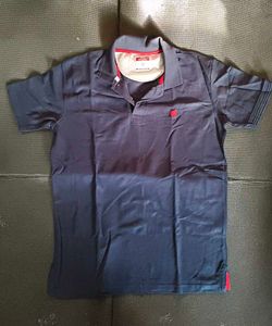 Stylish Navy Blue Polo T-Shirt