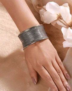 Adjustable Silver Cuff Bracelet
