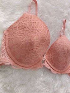 Lace Pink Push-up Bra