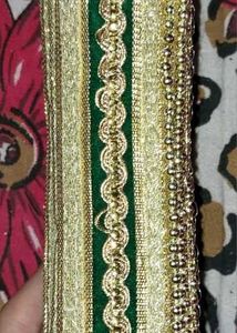 Elegant Embellished Saree Border