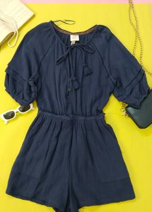Nevy Blue Romper/ Playsuit