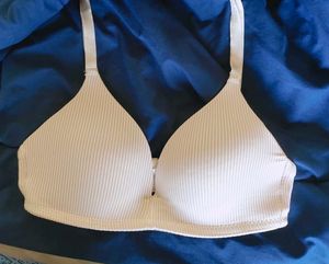 COMBO- SAVANA Black and Beige Ribbed Bra