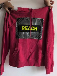MAX Collection Red Graphic Hoodie