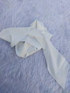 Y2K Tube Top with Scarf Styling
