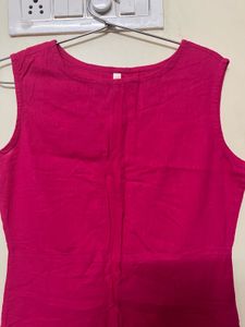 stylist pink casual kurti