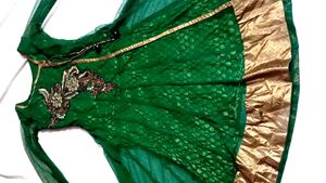 Net Anarkali Gown