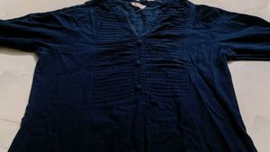 Classic Navy Blue Kurta