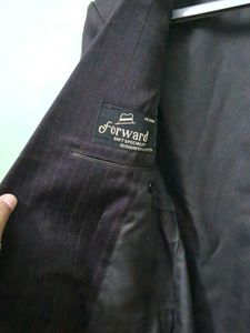 Black Double-Breasted Blazer
