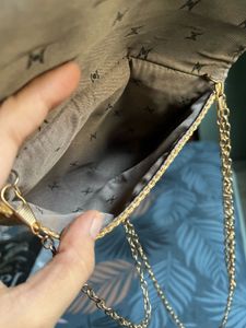 Embellished Woven Clutch Bag