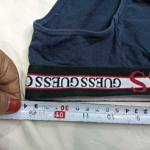 Guess Navy 🪔Briefs with Logo Waistband