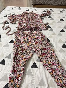 Floral Printed Kurta Set
