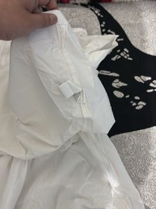 Chic White Cut-Out Mini Dress