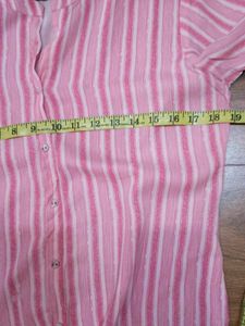 Buy1 Get1 (same priced item)Pink Striped Kurta