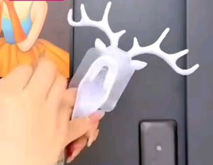 Decorative Deer Head Wall Mount Hook