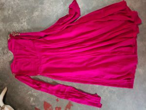 Elegant Pink Ethnic Gown