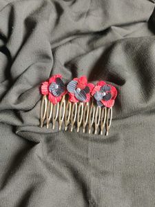 Floral Hair Comb