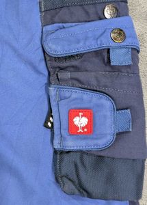 Men's Blue Cargo Work Pants