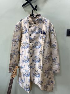 Floral Printed Sherwani for Men