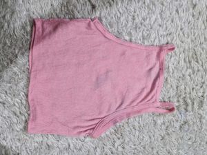 forever 21Pink Cropped Tank Top