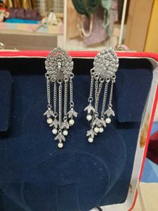 Peacock Design Dangle Earrings Jhumka