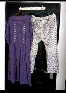W lavender 🪻 kurta set