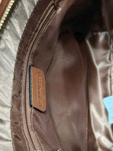 COACH SIGNATURE CANVAS SATCHEL SHOULDER BAG*