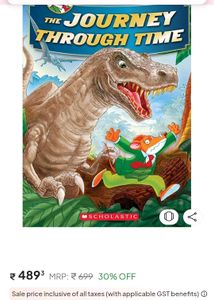 The Journey Through Time - Kids Book